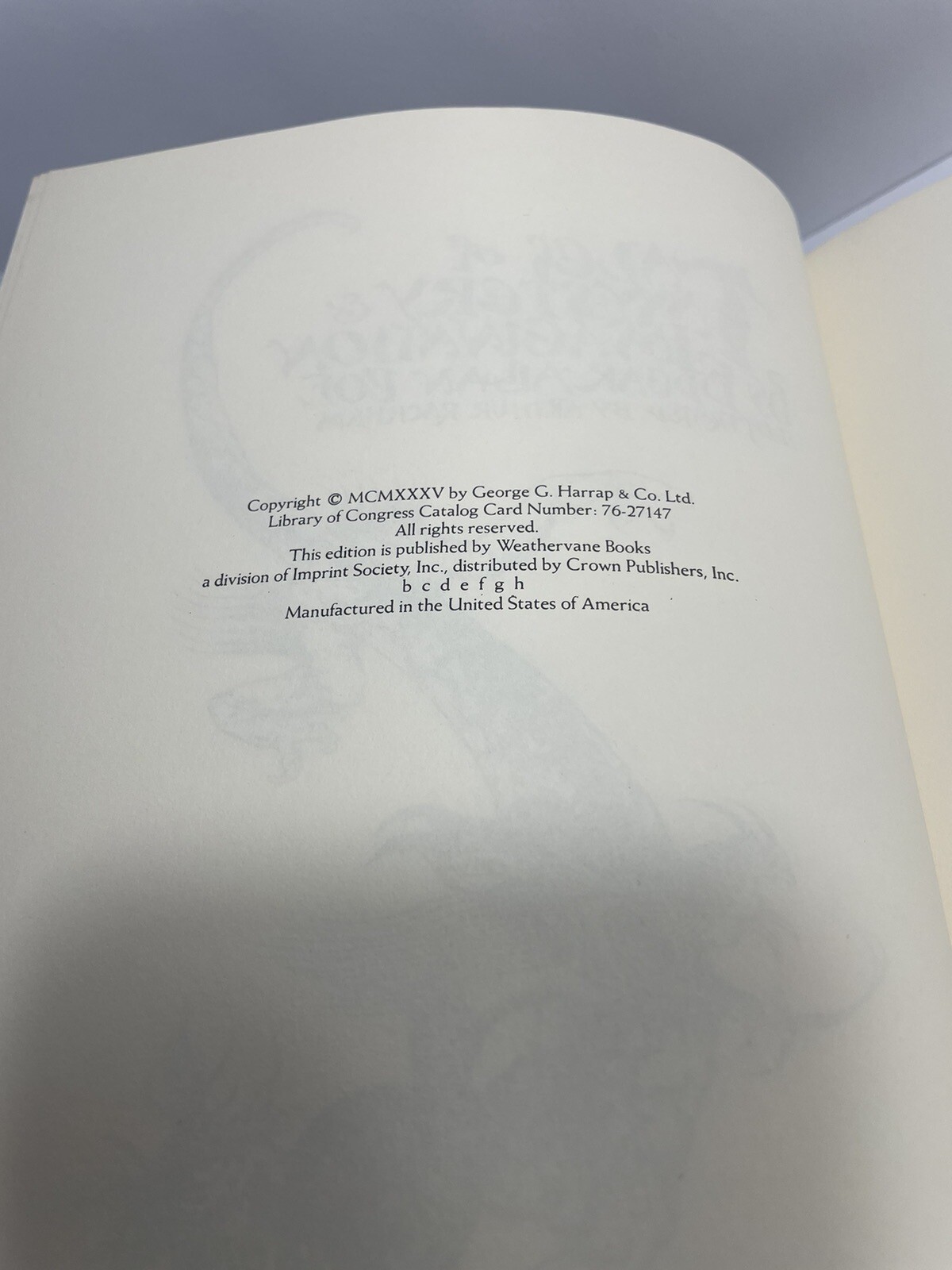Vintage 1935 „POE’S TALES OF MYSTERY & IMAGINATION“ 317-Page Hardcover