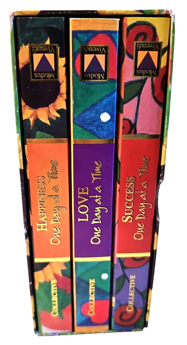 One Day at a Time Book 3 Book Set Find Happiness Love Success Modus Vivendi