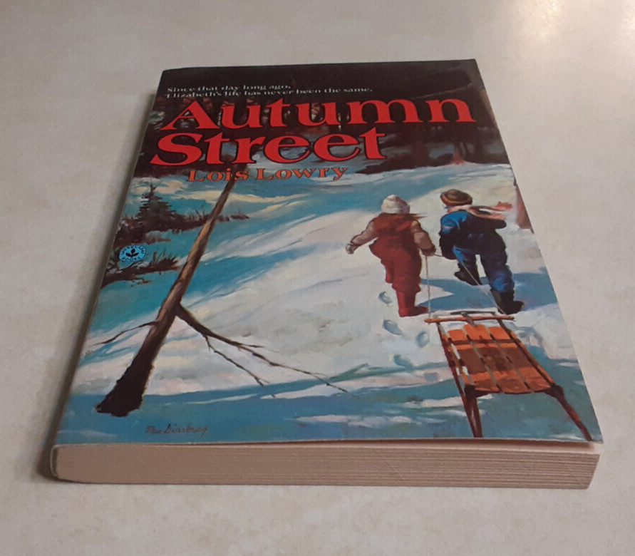 Autumn Street Lois Lowry SIGNED Autographed Vintage Paperback YA Novel 1980/1982