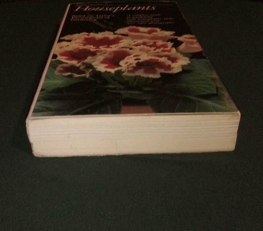 Vintage Taylor’s Guide to Houseplants-Taylor’s Gardening Guides- _GOOD Paperback