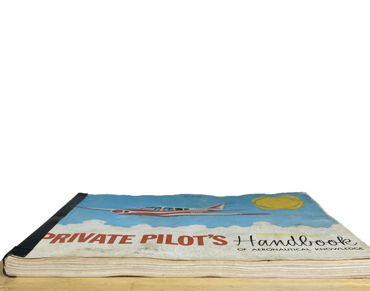 1965 Private Pilots Handbook AC 61-23 Aeronautical Knowledge 174 Pages Pre-owned