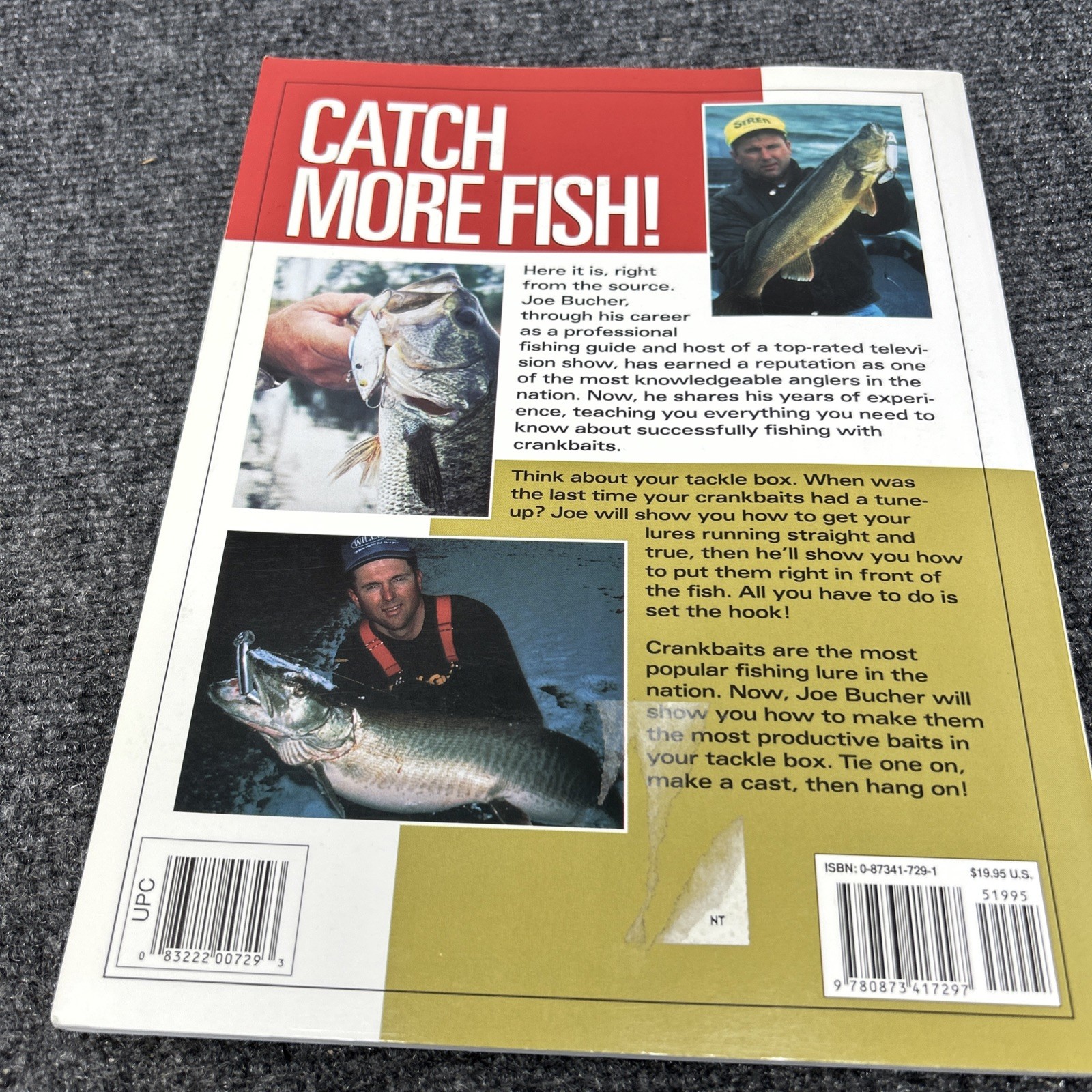 Joe Bucher’s Crankbait Secrets The First Complete Guide to Fishing W/ Crankbaits