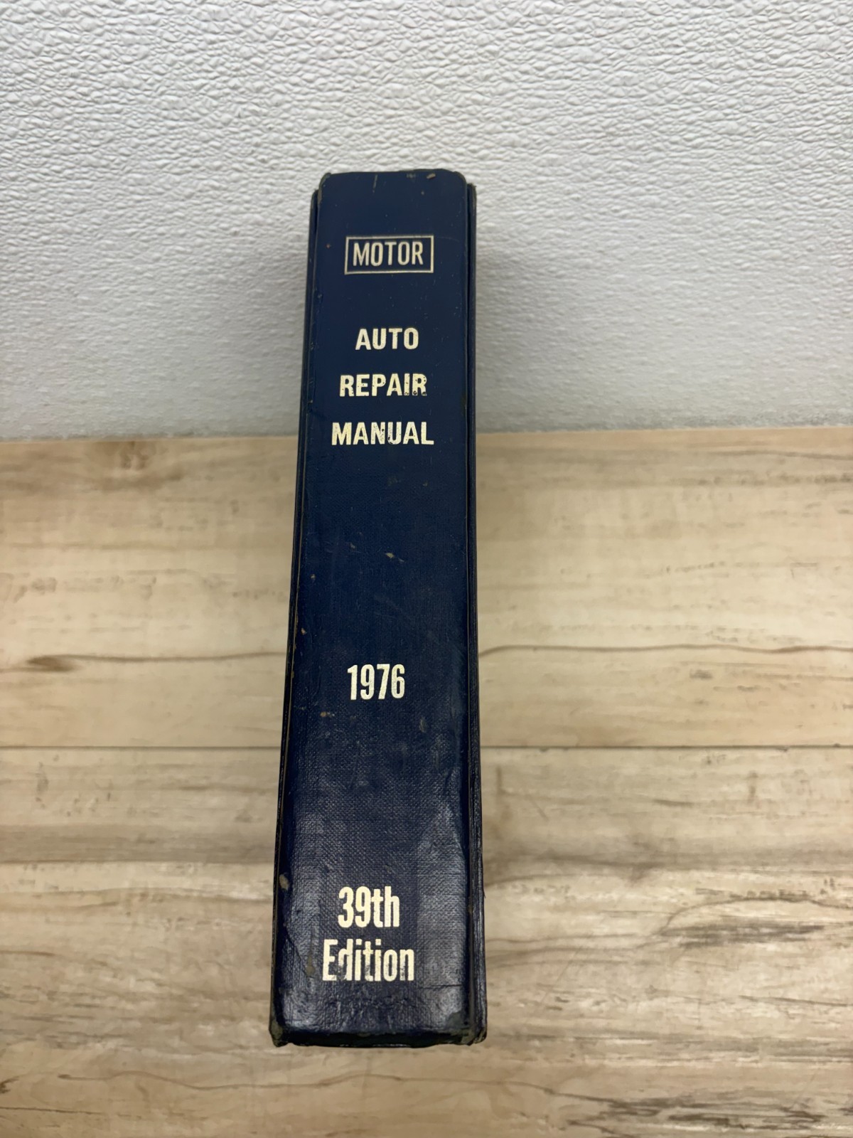 Vtg 1976 Motor Auto Repair Manual 39 Th Edition Hardcover Book