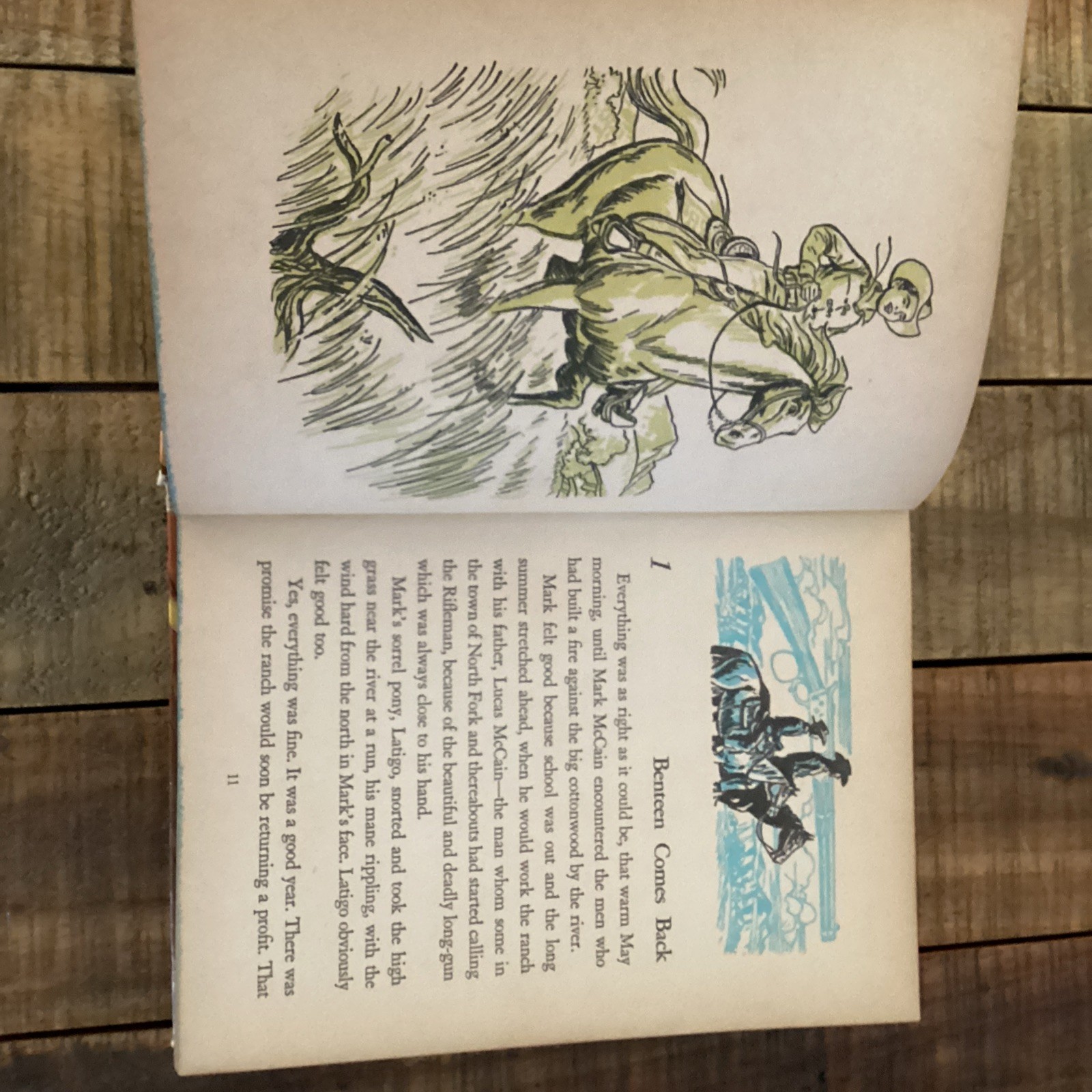 1959 THE RIFLEMAN Fannin Henry Luhrs TV Edition Western Cowboy Adventure Story