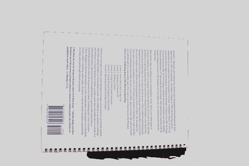 The Most Excellent Way Workbook – Discovering a Personal Relationship with Jesus