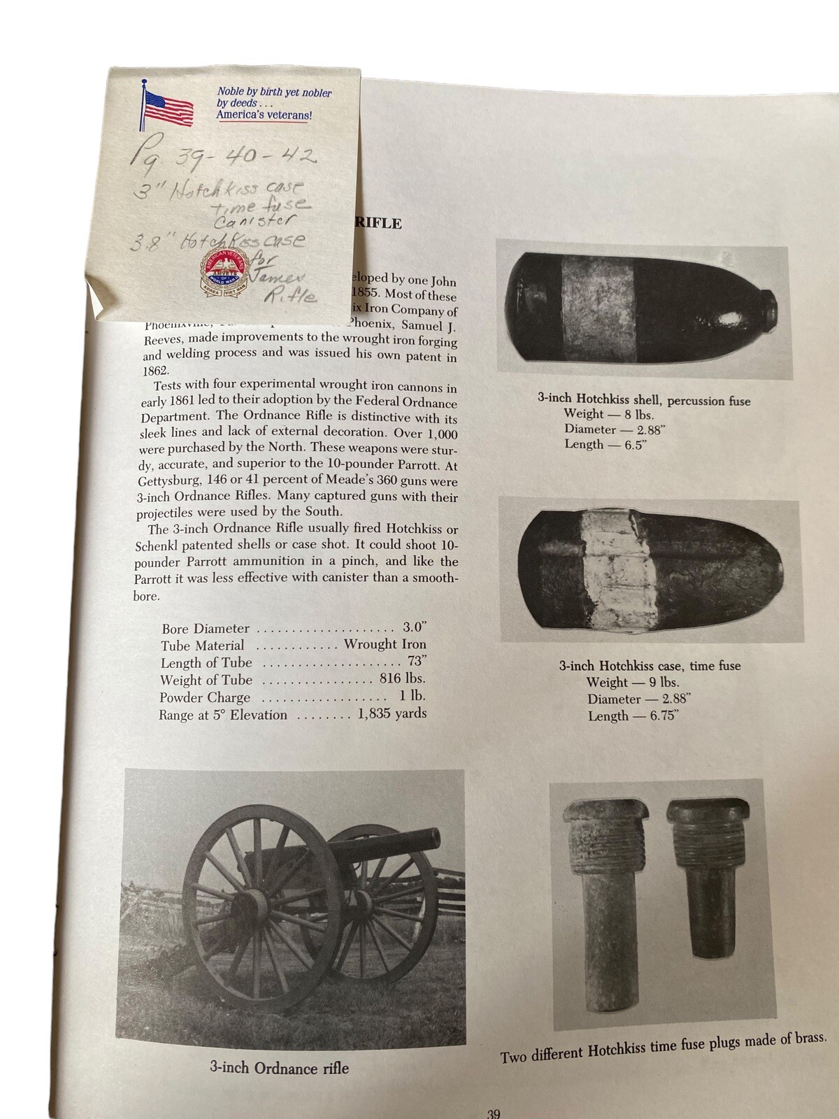 Cannons – An Introduction to Civil War Artillery Paperback Dean Thomas 72 Pages