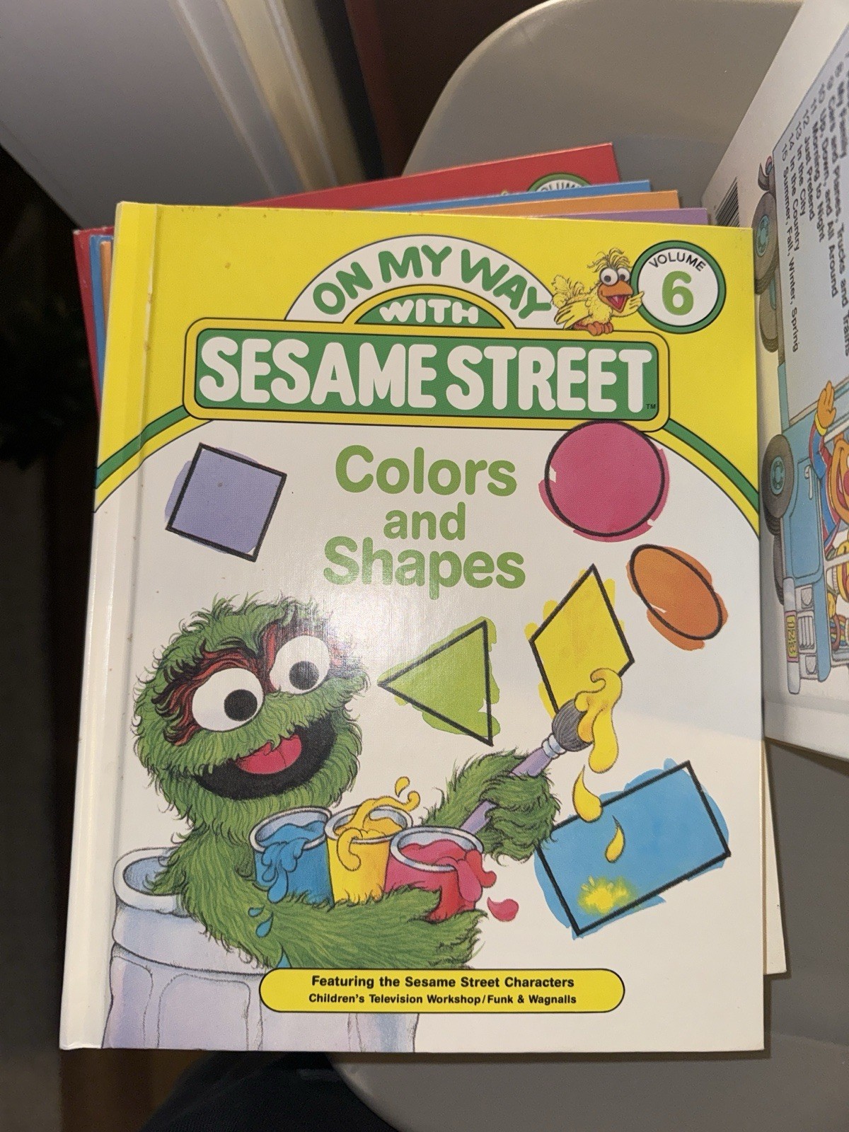 Sesame Street On My Way Complete 15 Volume Hardcover Set Funk & Wagnalls Vintage