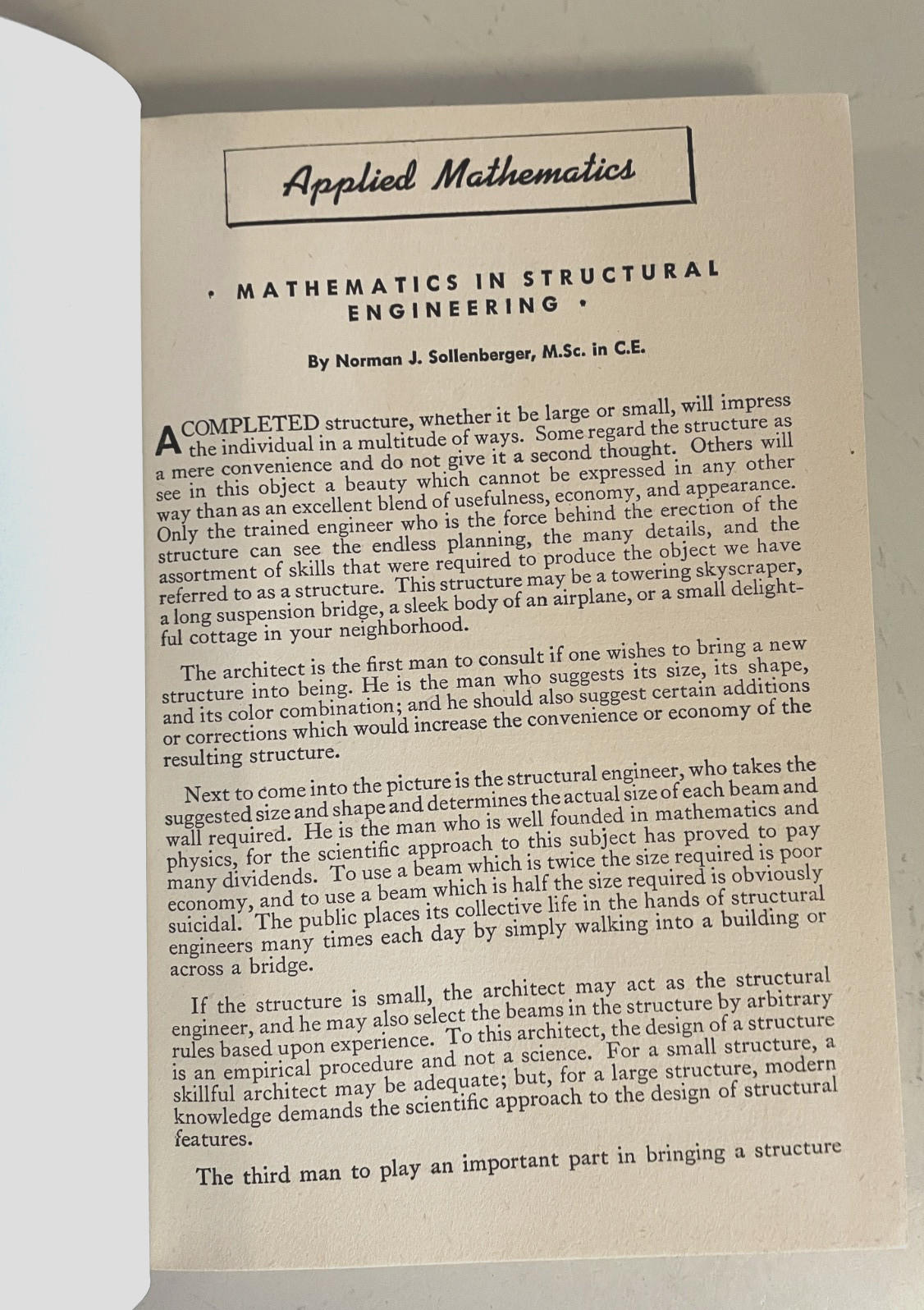 Vintage 1945 Practical Mathematics Vol 3 National Educational Alliance RARE Read