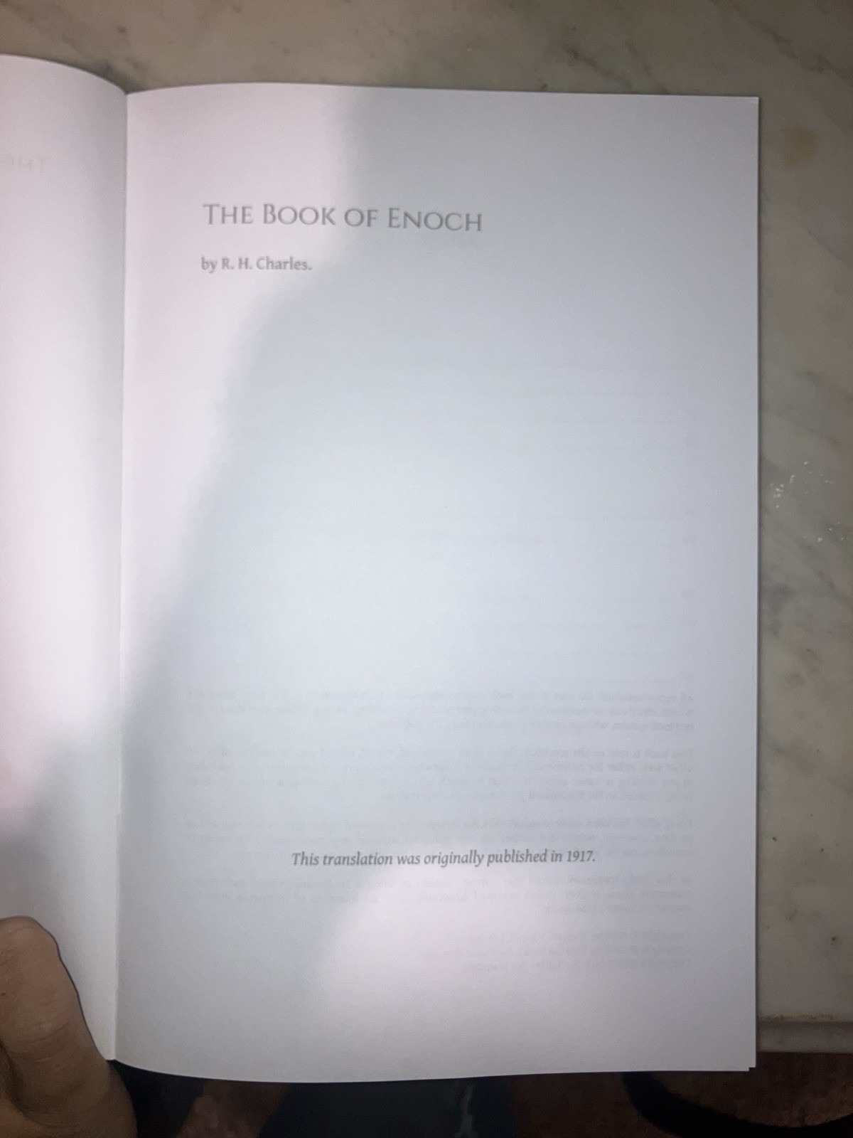 The Book of Enoch by R. H. Charles Paperback English 2025 Religious Texts