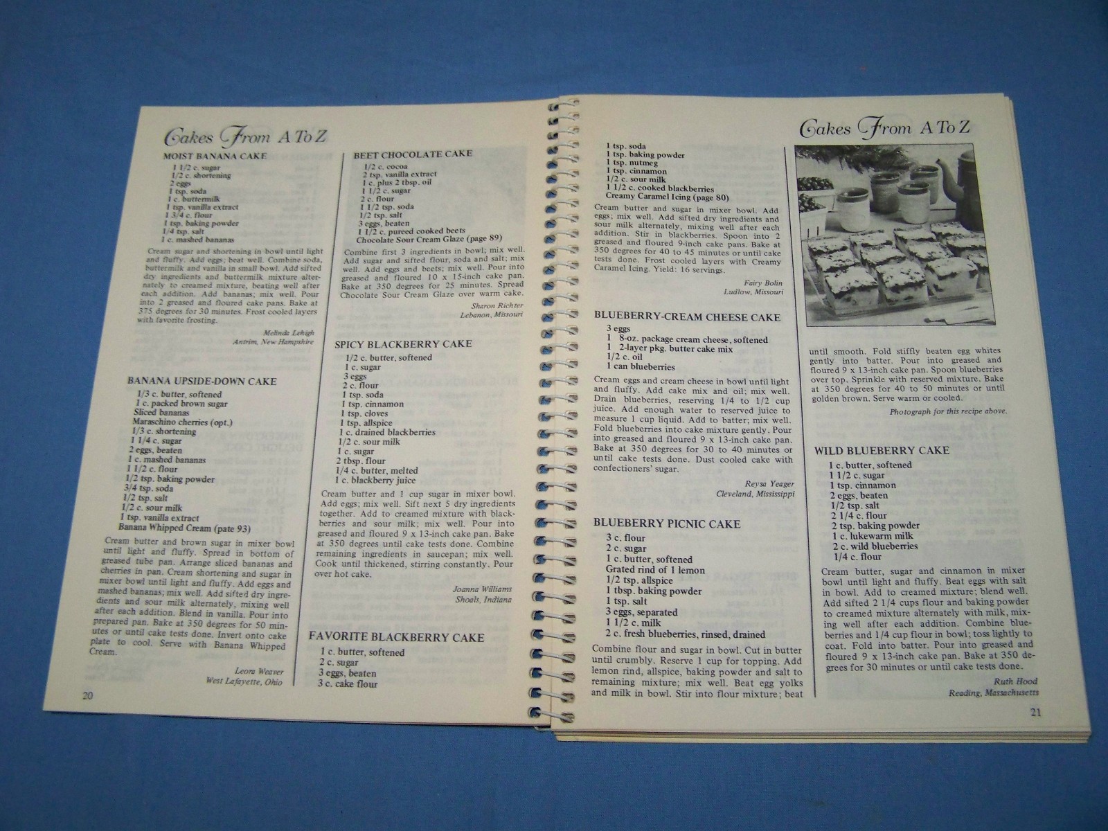Vtg Set Of 4 CookBook Collectibles. Favorite Recipes Press 1985