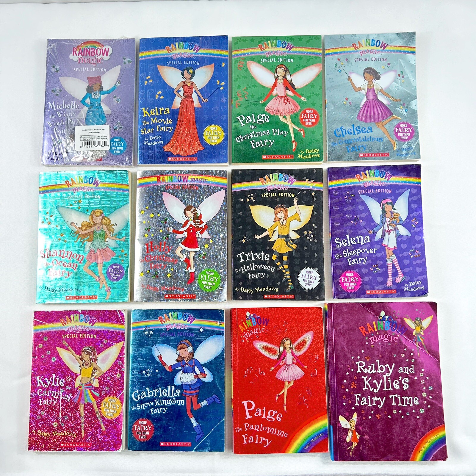 (12) Special Edition Rainbow Magic Scholastic Kids Chapter Books RL 2 Ages 6-9