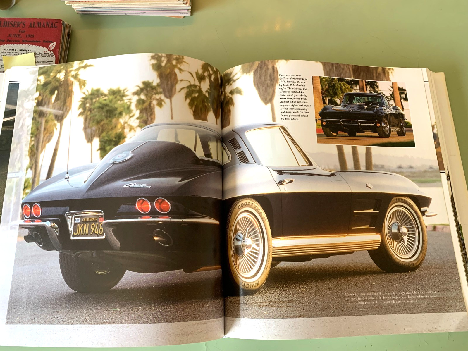 Corvette Fifty Years by Randy Leffingwell – Huge Book, 383 Pages