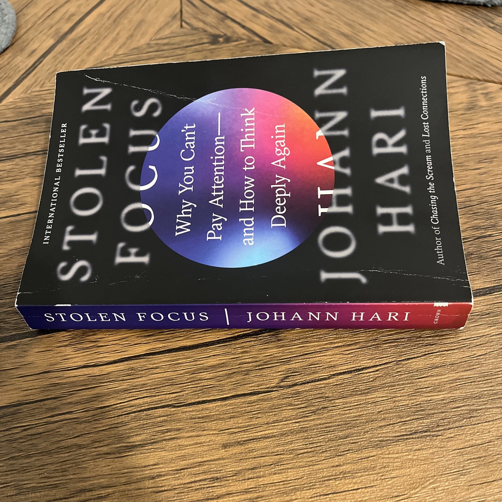 Stolen Focus Why You Cant Pay Attention & How to Think Deeply Again Johann Hari