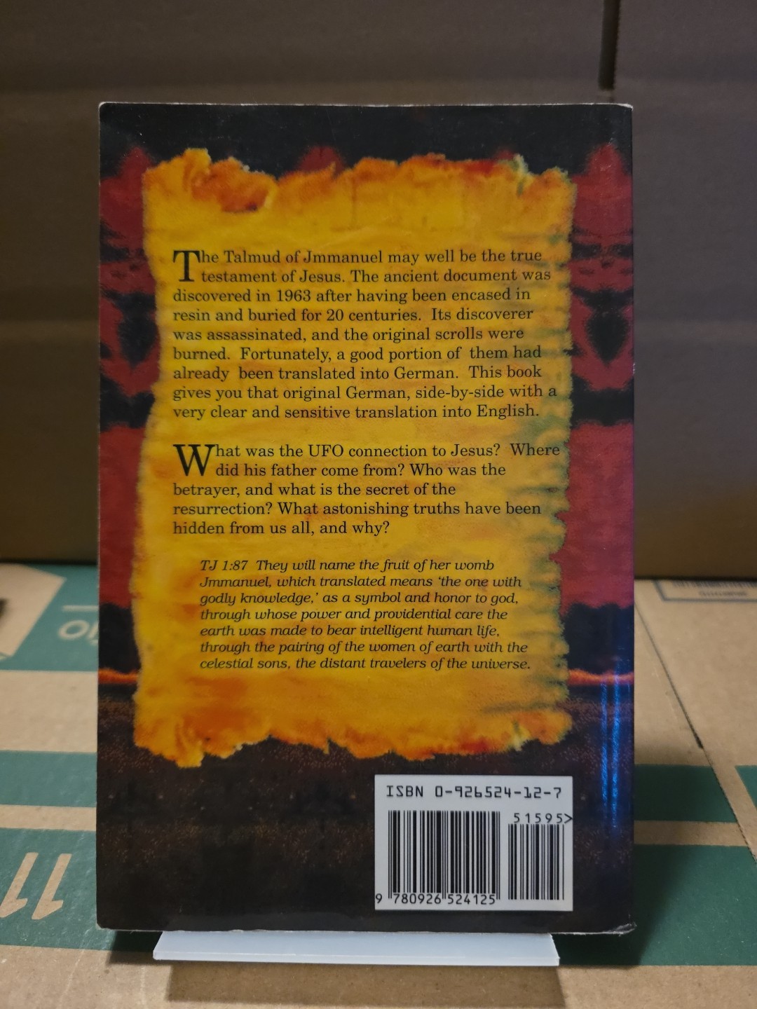 The Talmud Of Jmmanuel – The Clear Translation In English And German – 1992