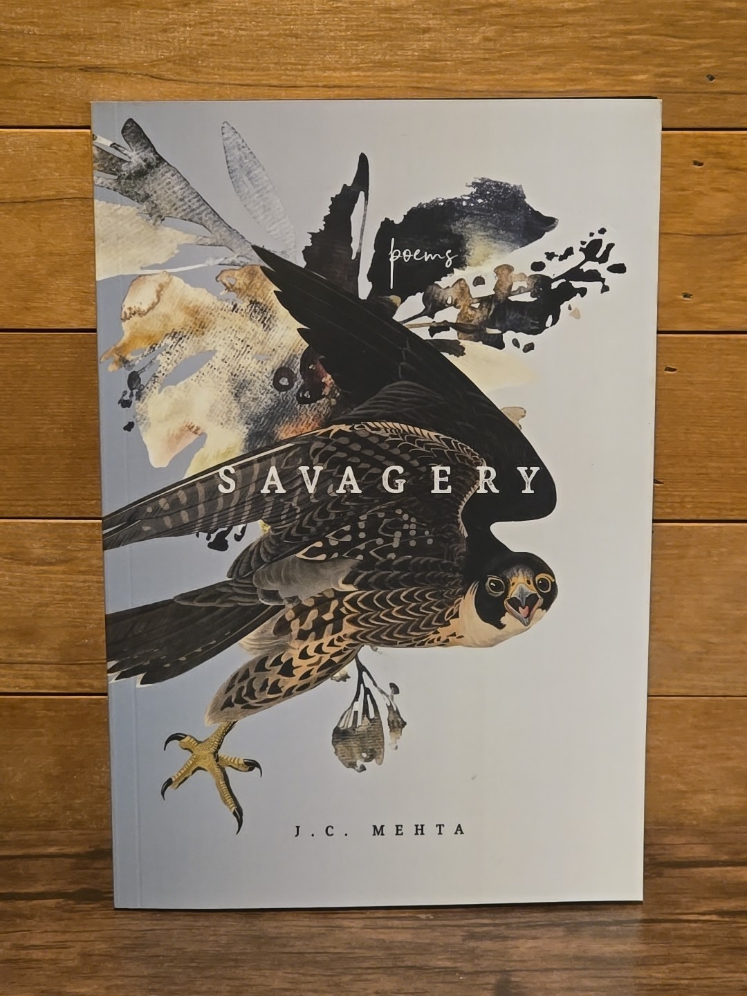 Savagery by J. C. Mehta 2019 Trade Paperback Poetry Native American New