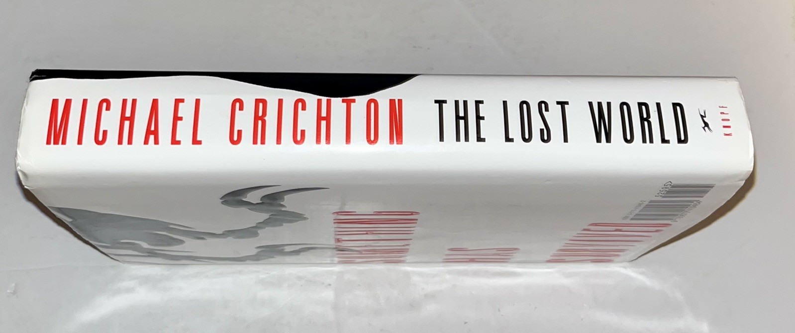 The Lost World by Michael Crichton First Trade Edition 1st Print HC Scratching