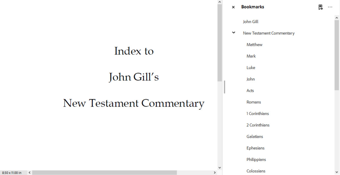 John Gill’s Exposition on the Entire Bible – All 66 Volumes (PDF E-Books) CD-ROM