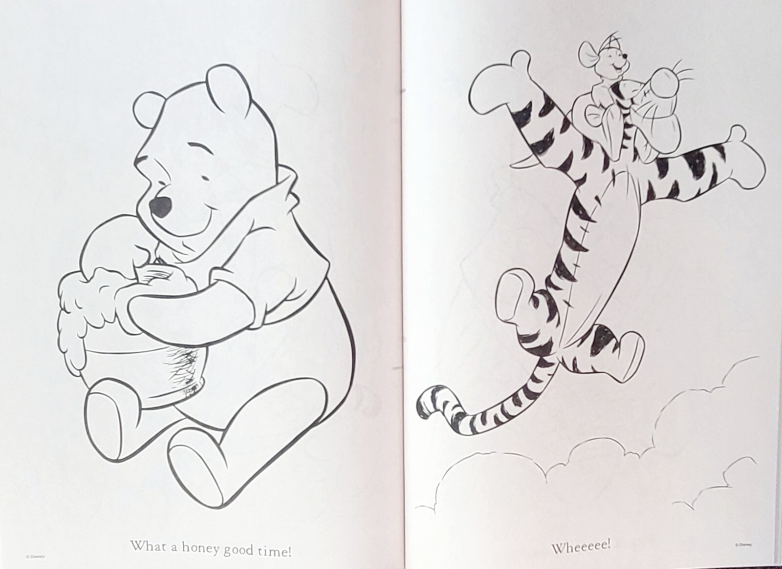 Disney Winnie The Pooh Jumbo Coloring & Activity Book Tear/Share Pages NEW!