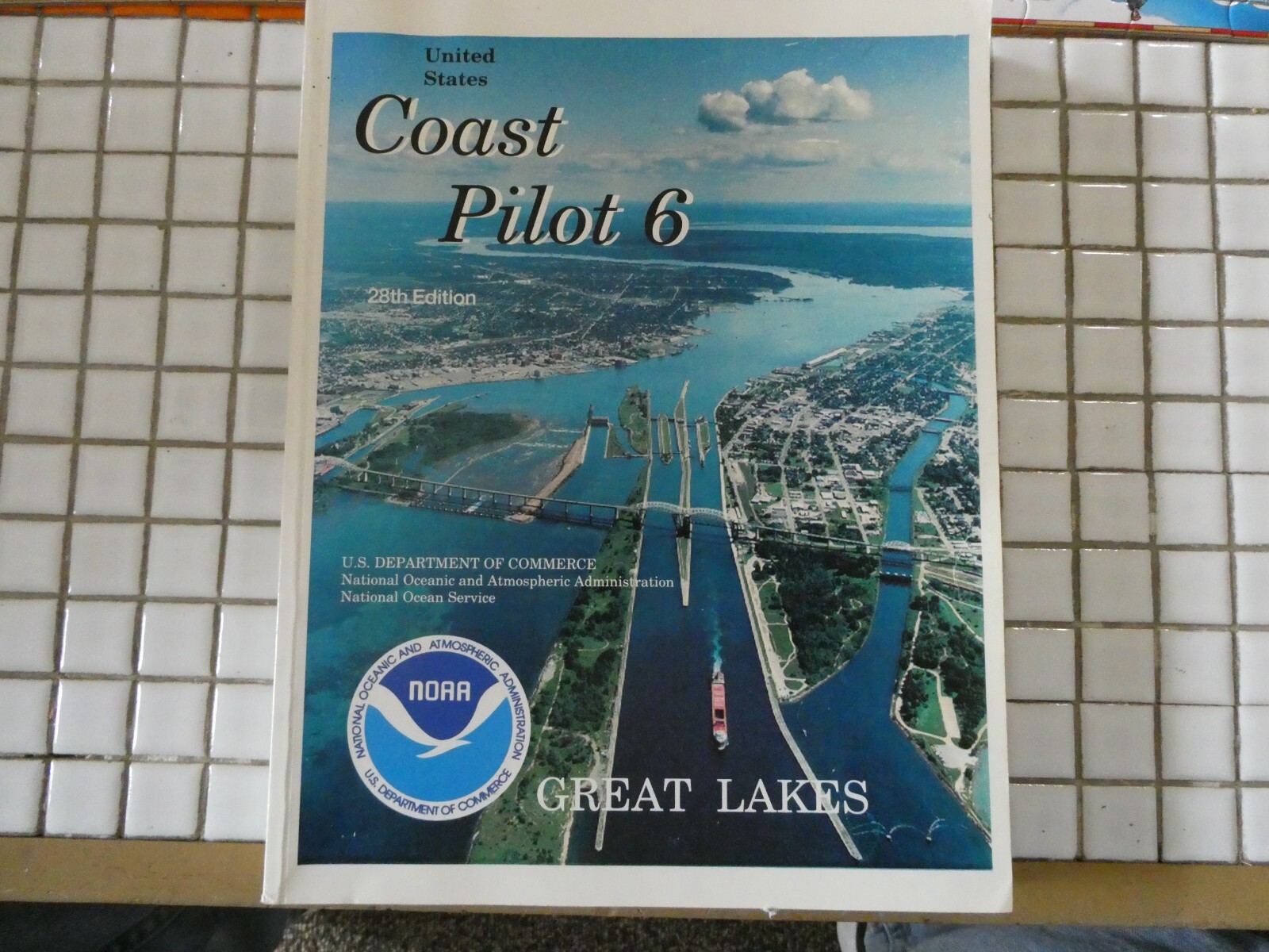 UNITED STATES COAST PILOT 6 28TH ED GREAT LAKES 1998 HYPER DETAILED CHARTS PORTS