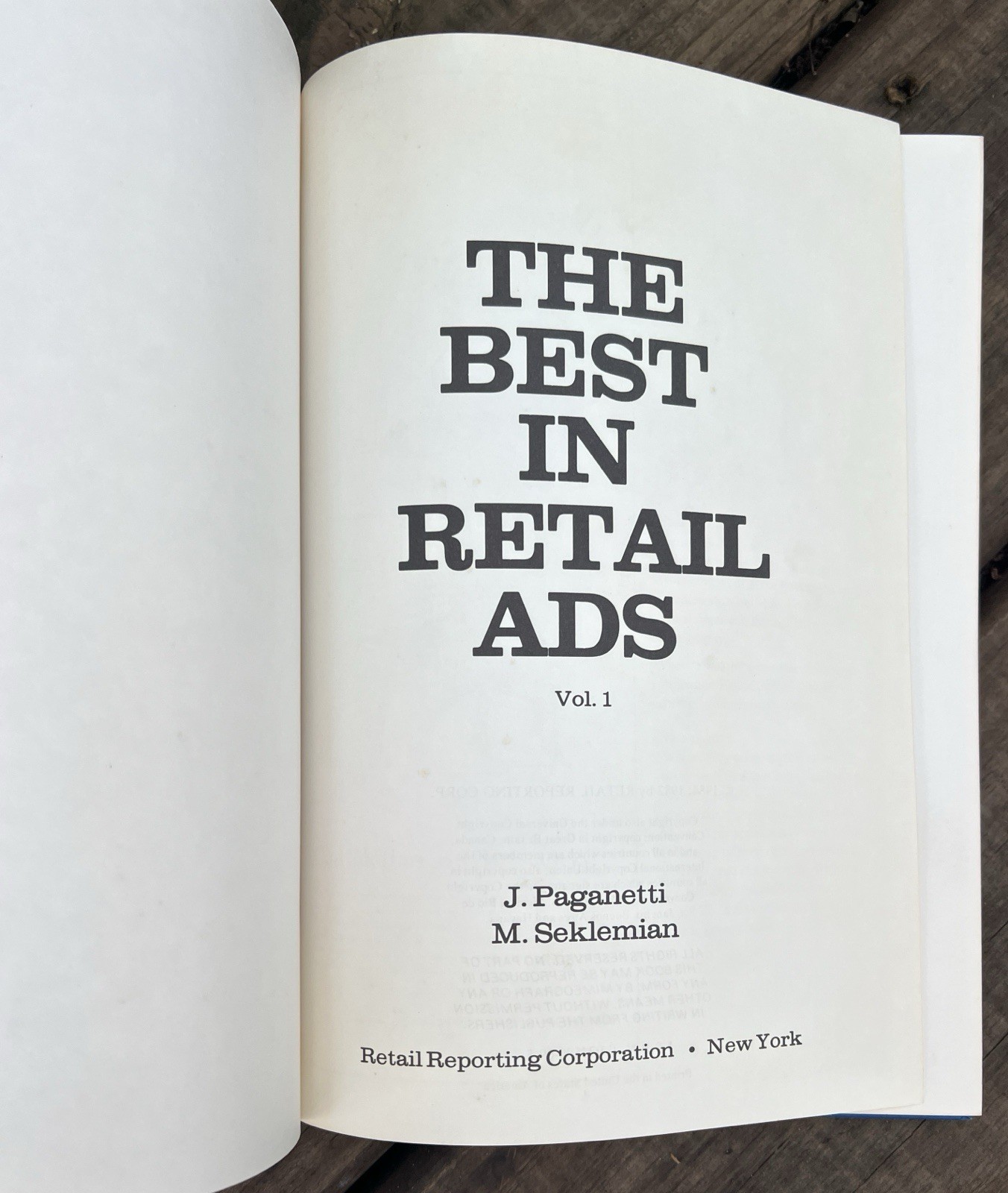 The Best in Retail Ads 1984 Vol. 1 Paganetti Seklemian Fashion Advertising Style