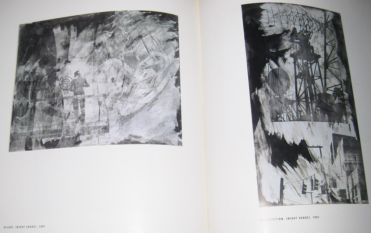 Rauschenberg Night Shades and Urban Bourbons exhibition catalog 9 in X 10.25 in.