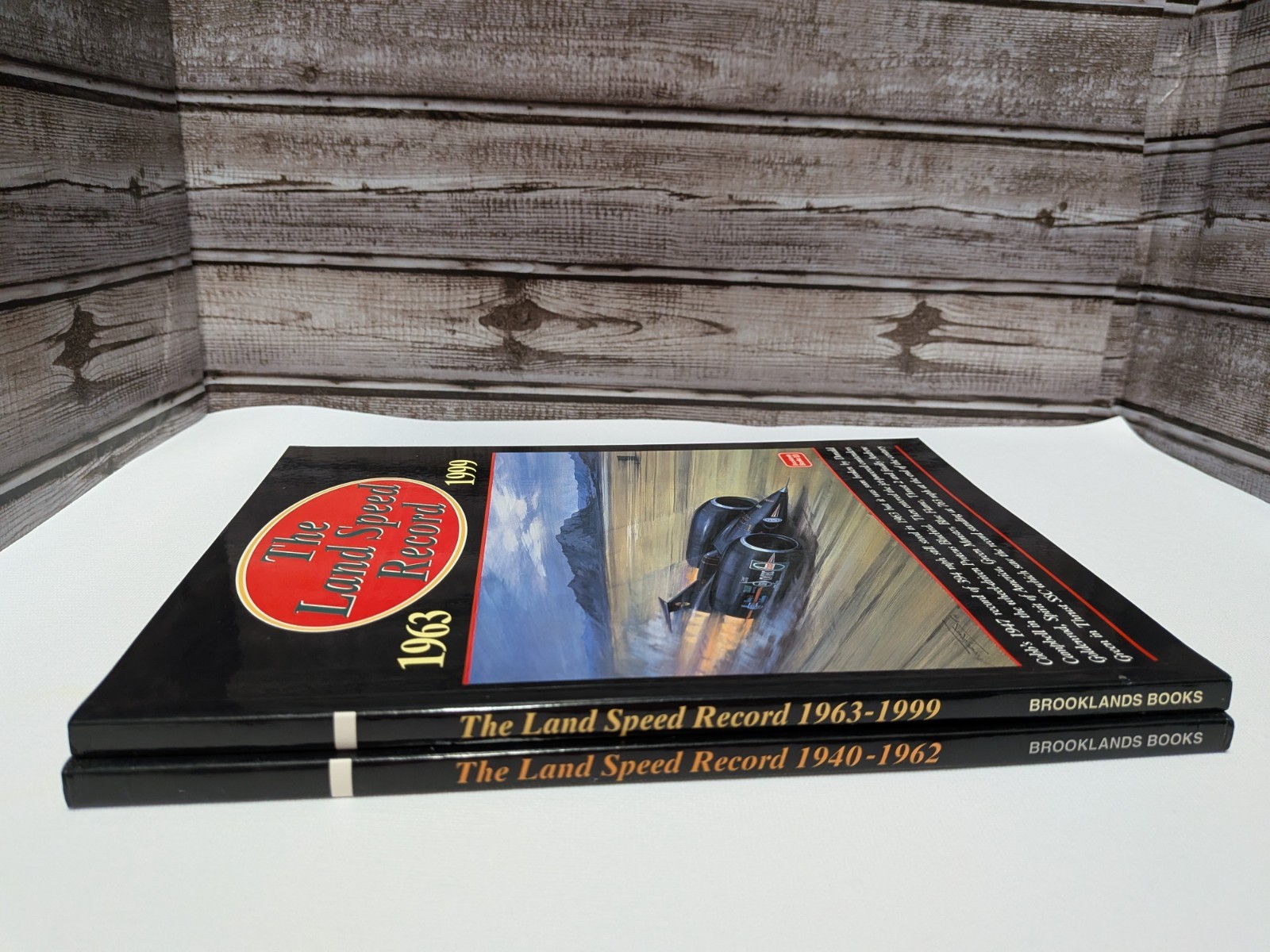 2 The Landspeed Record Book Lot John Cobb Campbell Bluebird