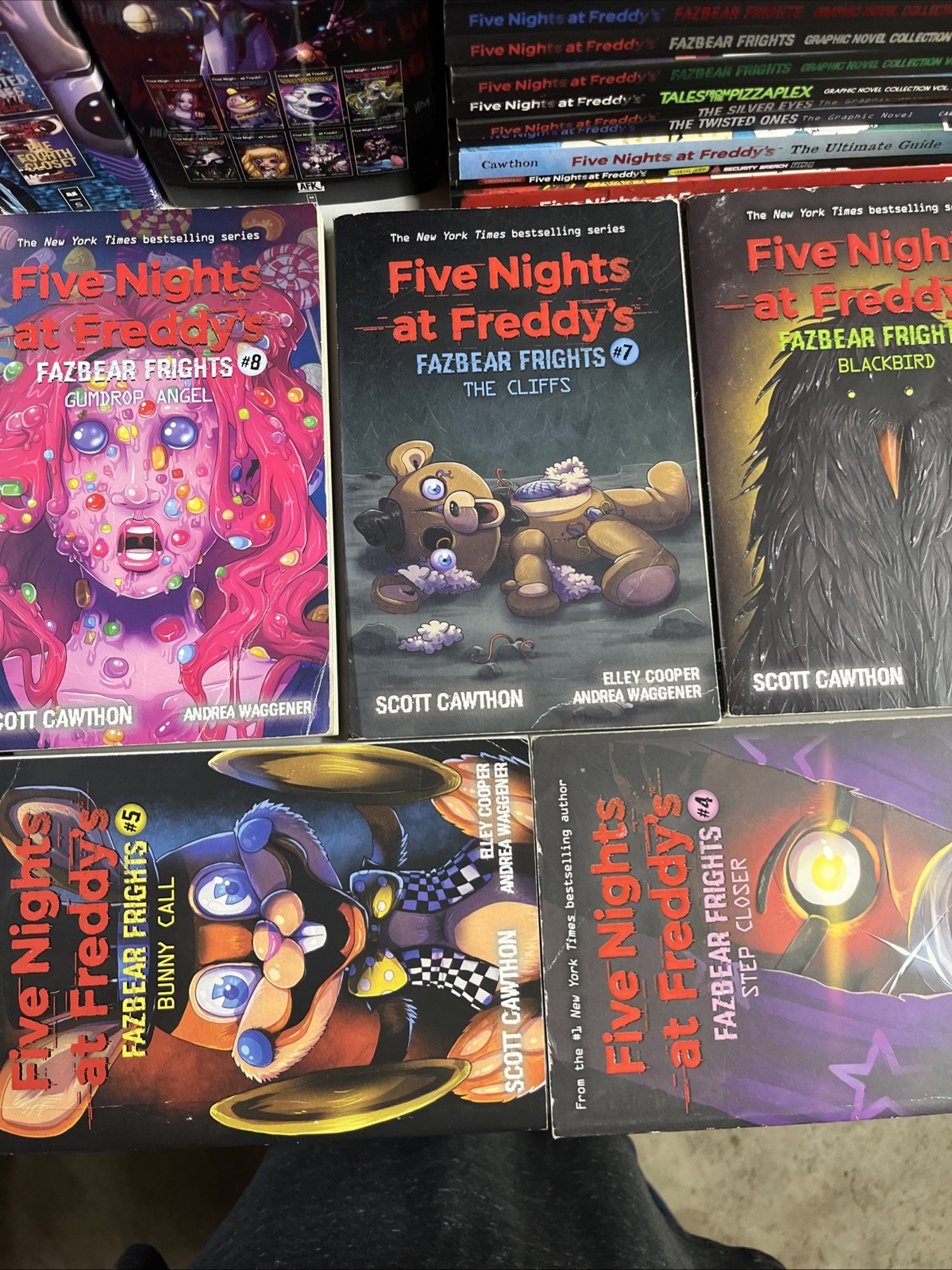 Five Nights at Freddy’s Books Lot of 31 Graphix Paperback Fazebear Pizzaplex