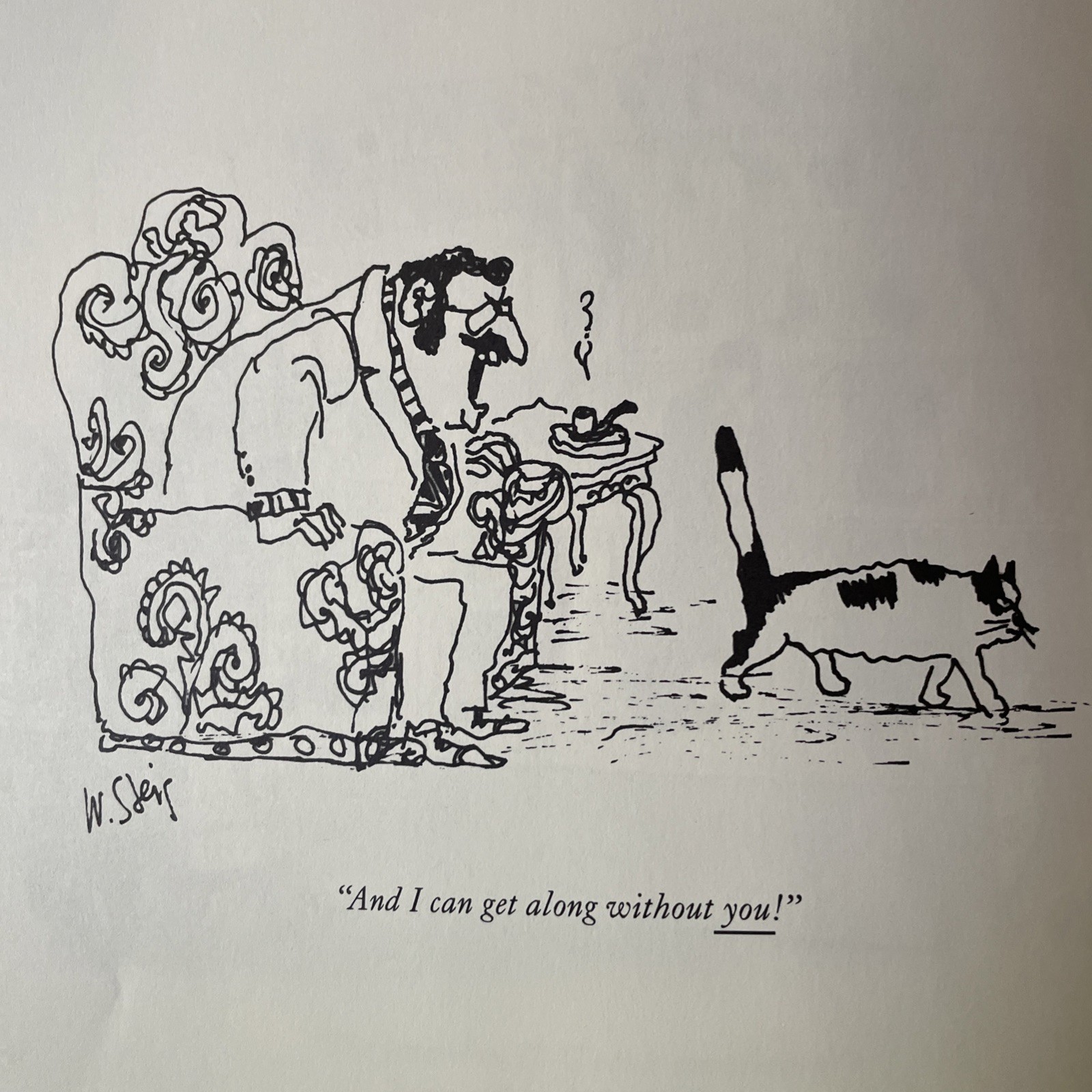First Edition 1990 The New Yorker Book of Cat Cartoons 104 Pages Feline Humor