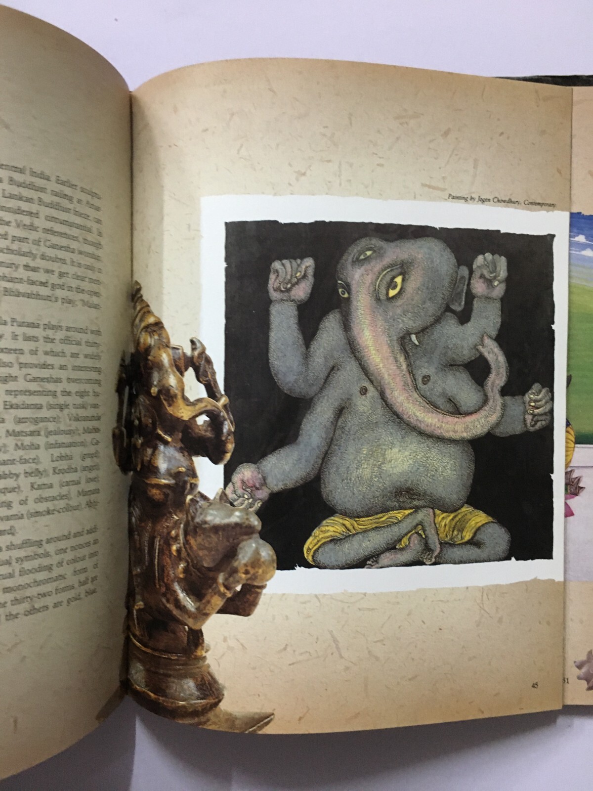 Lal, Lakshmi: Ganesha. Beyond The Form. Bombay, 1991. 101 Pages. Illus Hb