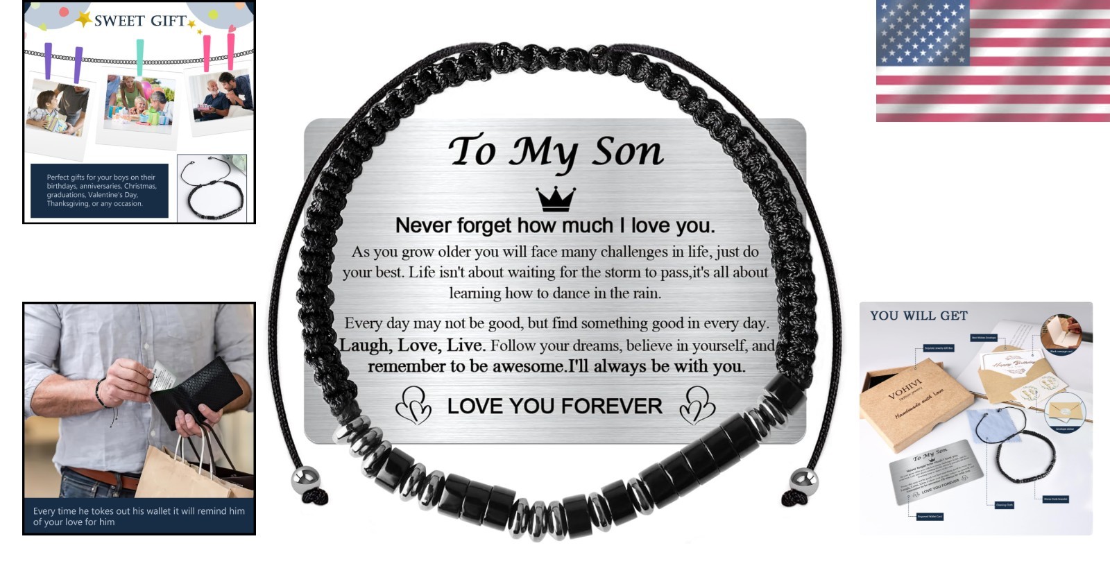 Stylish Handcrafted ‚I LOVE YOU‘ Bracelet for Teens – Perfect Keepsake Gift