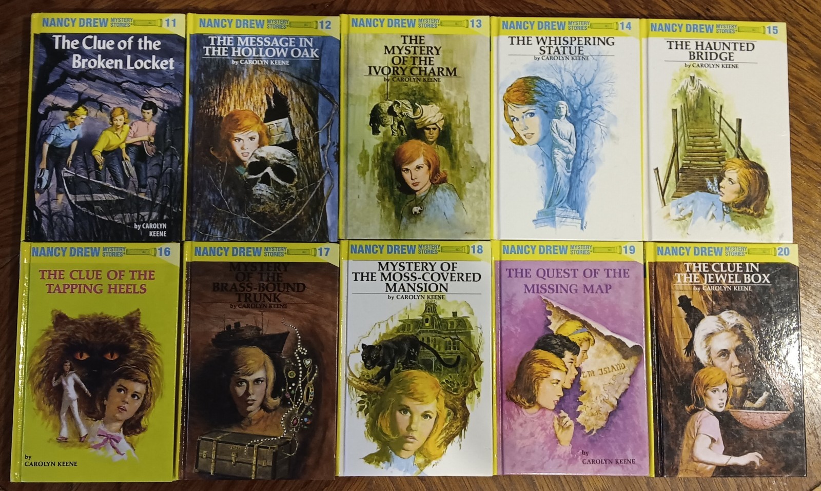 Nancy Drew Mystery Stories Volume 1-20 1987