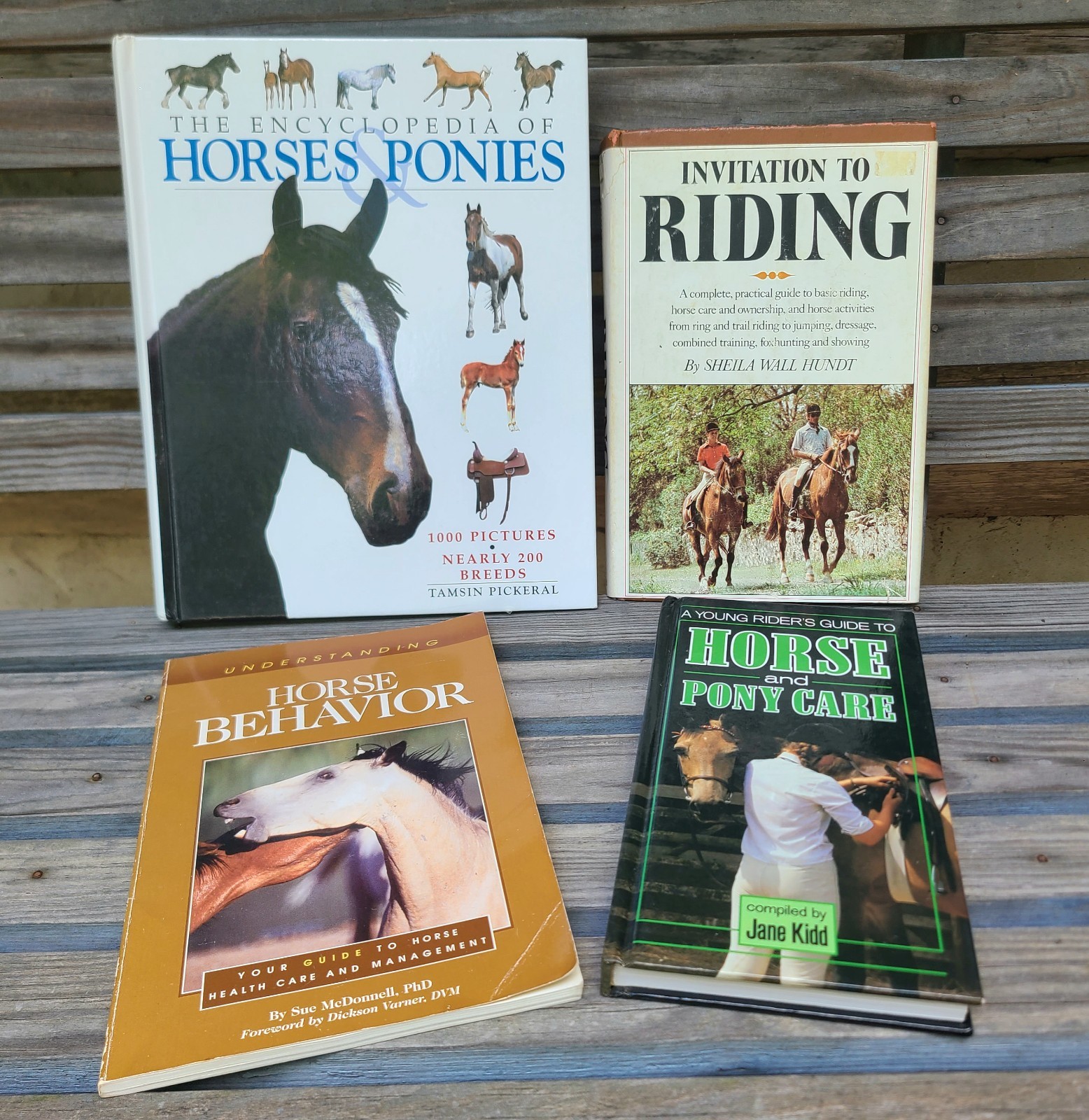 Vintage Books about Horses- Riding/Equestrian/Pony/Horse/Care/Health/Behavior