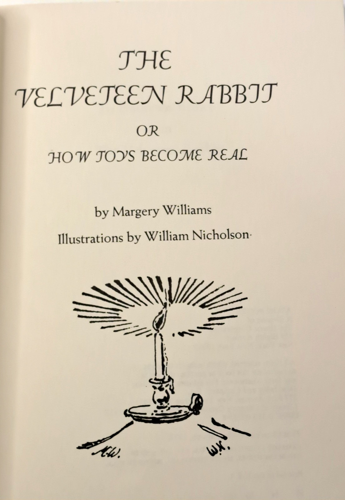 The Velveteen Rabbit Margery Williams Vintage 1975 Avon Books