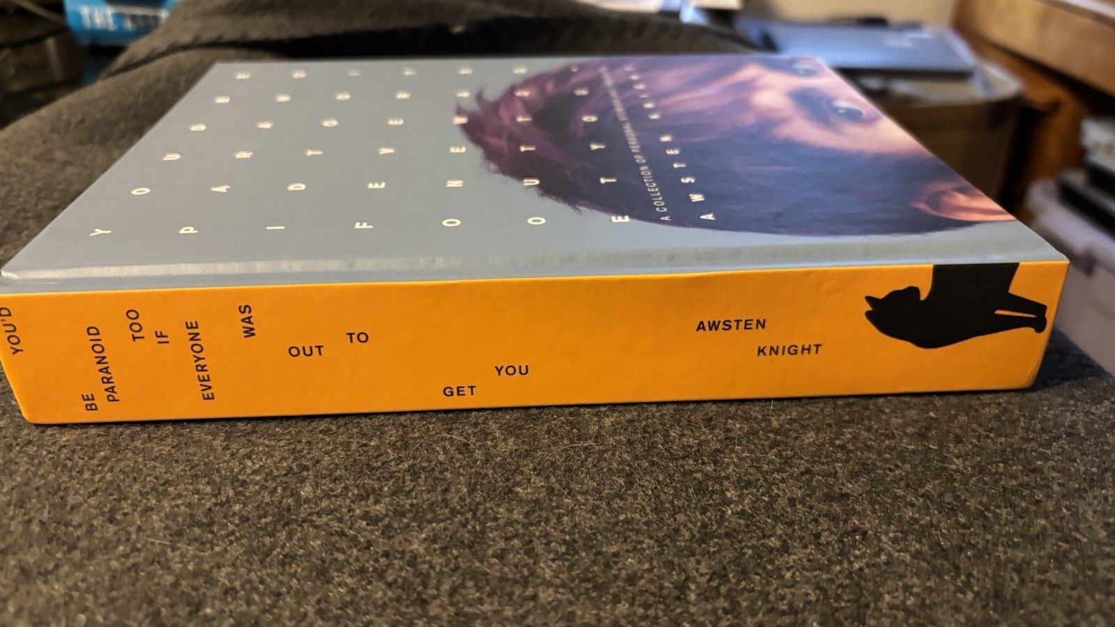 Awsten Knight You’d Be Paranoid Too HARDCOVER BOOK 2019 Waterparks Autobiography