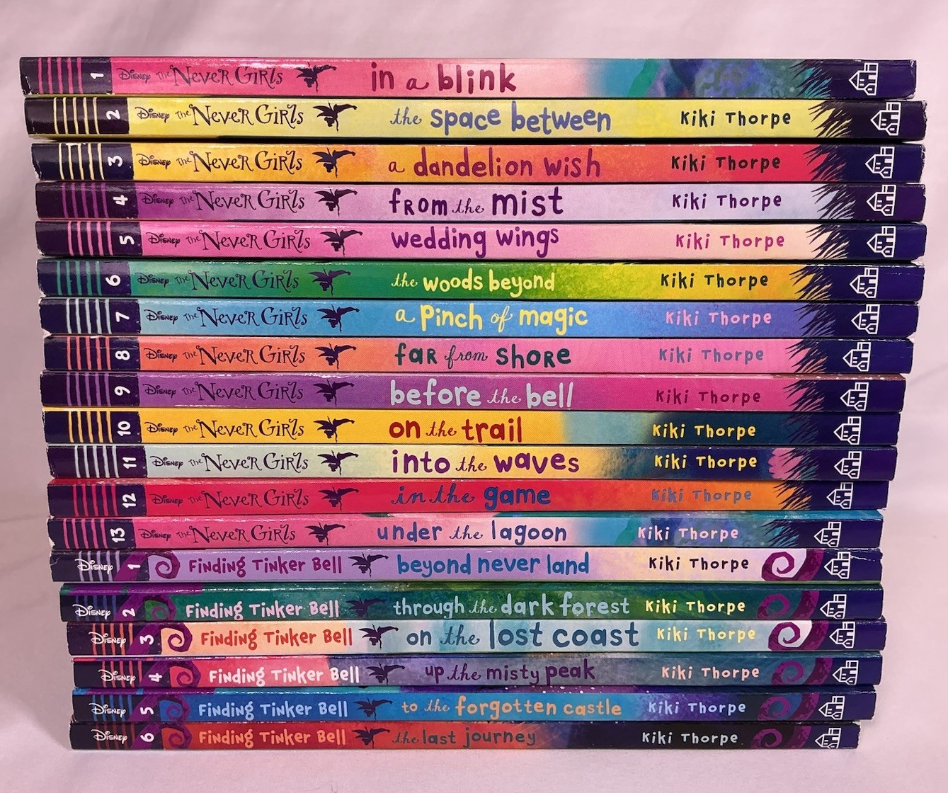 Disney Never Girls (Set 1-13) & Finding Tinker Bell (Set 1-6) Paperback