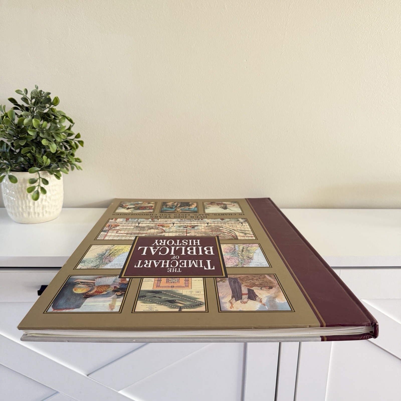 Timechart of Biblical History Maps Charts Oversized Bible Study Book 4000 Years