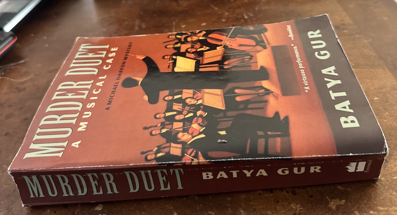 Murder Duet A Musical Case Paperback Batya Gur 1st Printing VG Ships Immediately