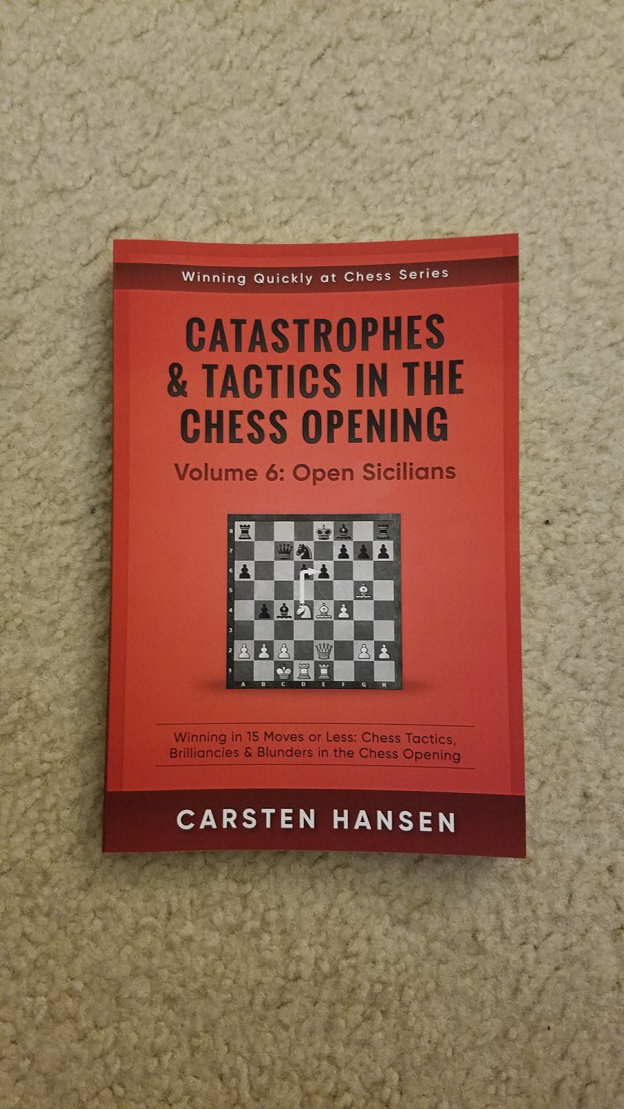 Catastrophes & Tactics in the Chess Opening – Vol 1-10 by C. Hansen (SIGNED)