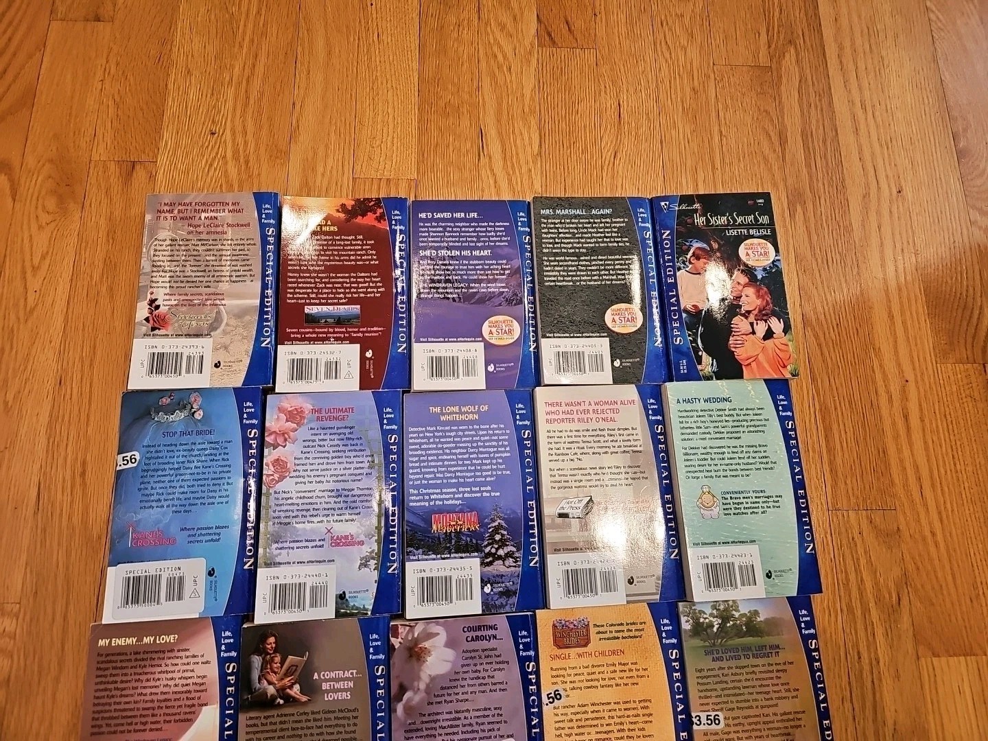 Silhouette Special Edition Romance Lot Of 20 Books