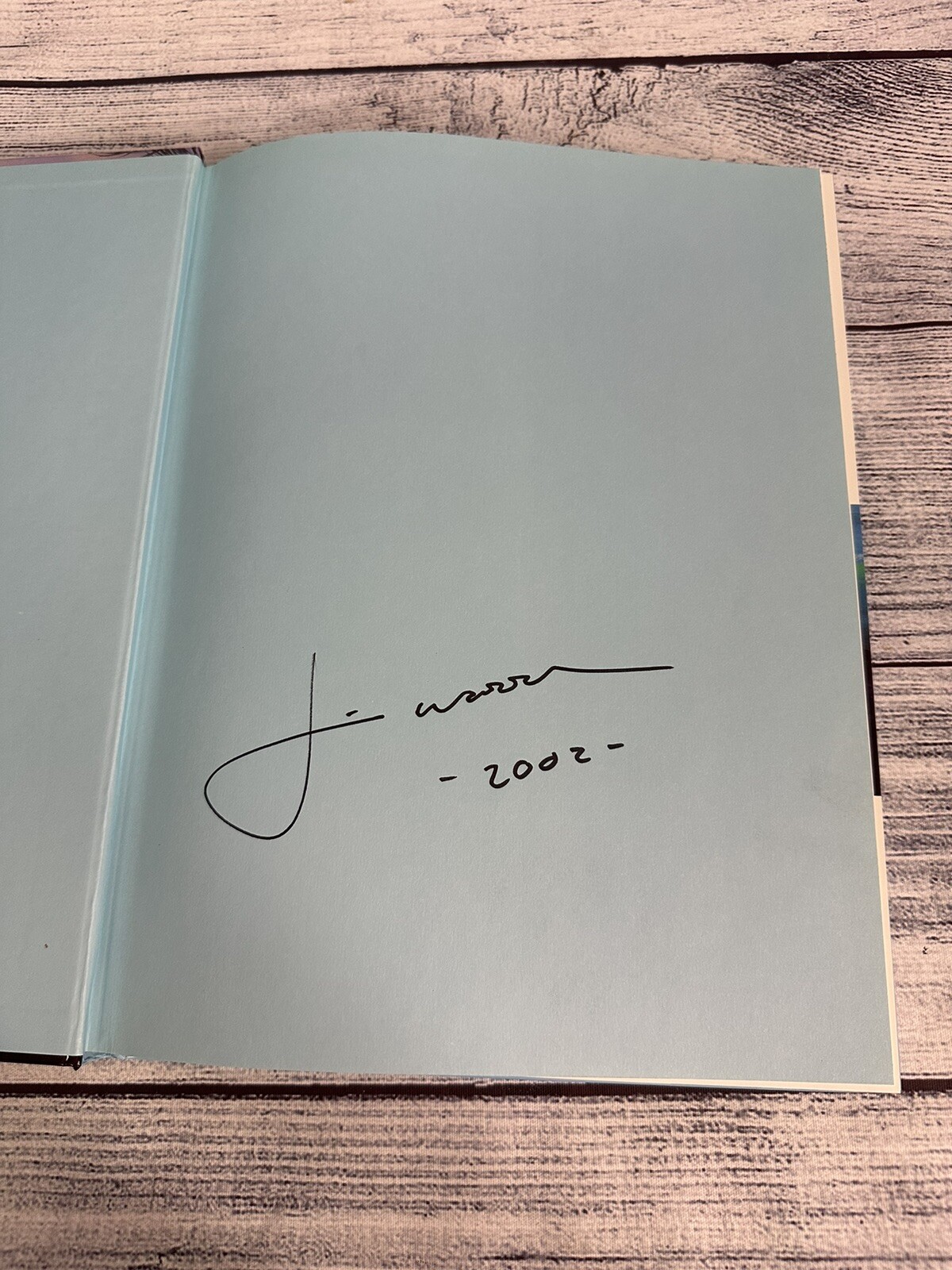 “Autographed” Painted Worlds Hardcover – December 31, 2001 by Jim Warren Signed