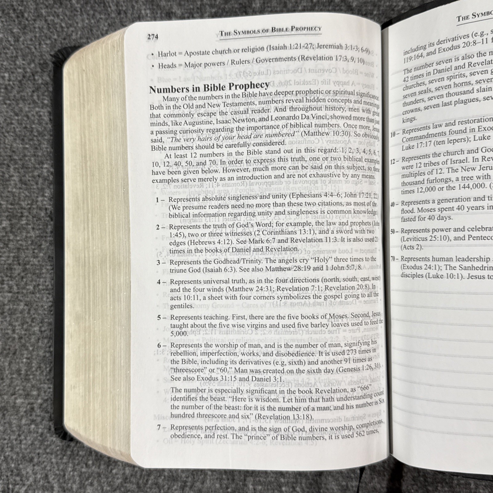 Amazing Facts Prophecy Study Bible NKJV Leathersoft Black Thomas Nelson 2008
