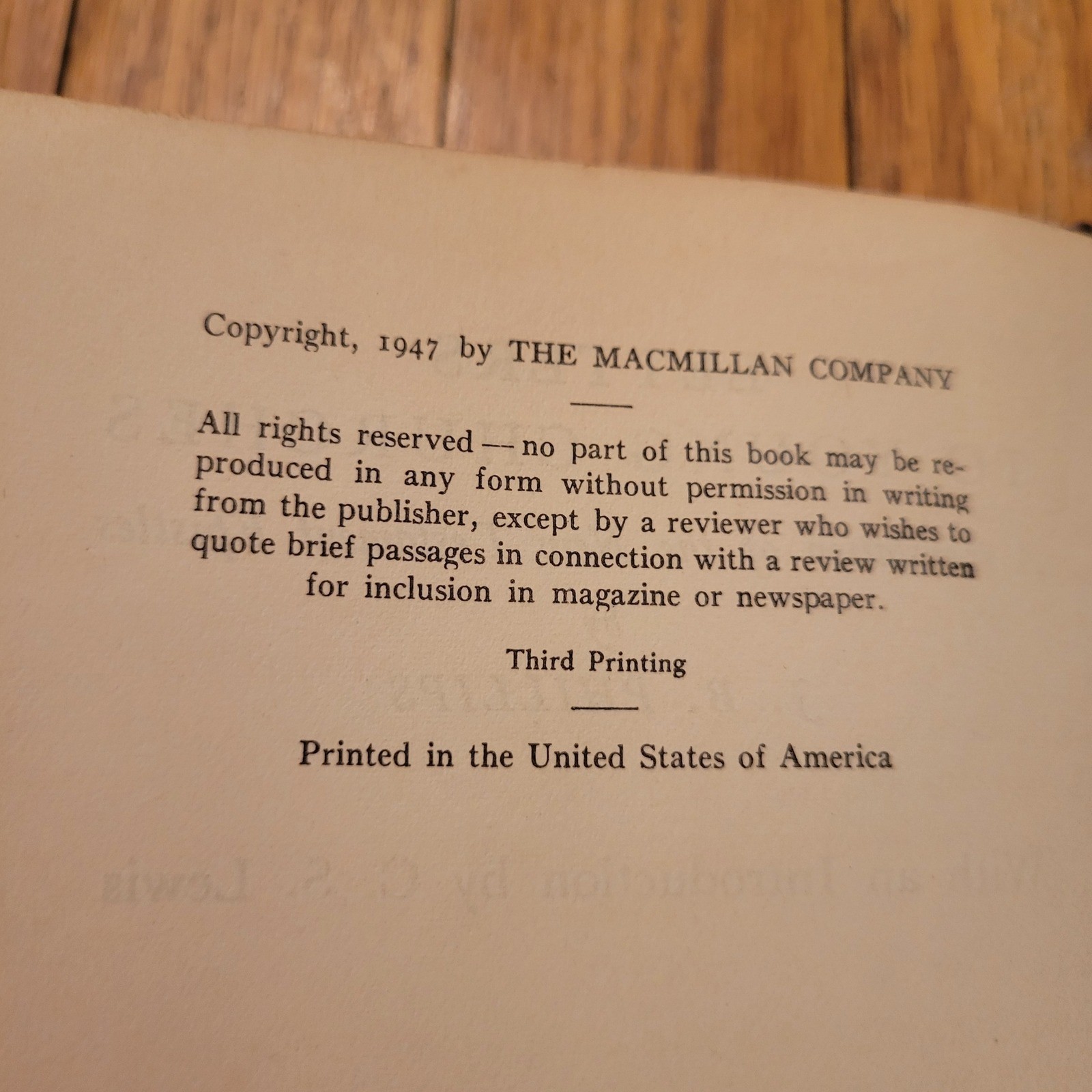 Letters to Young Churches J B Phillips Macmillan Company 1948 Hardcover Book