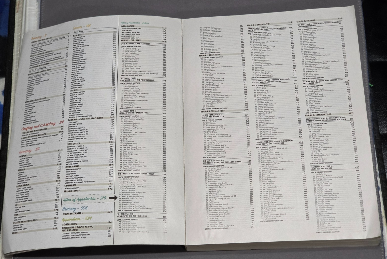 Fallout 76 Official Guide – Various Authors – (2018 Bethesda) – Trade Paperback