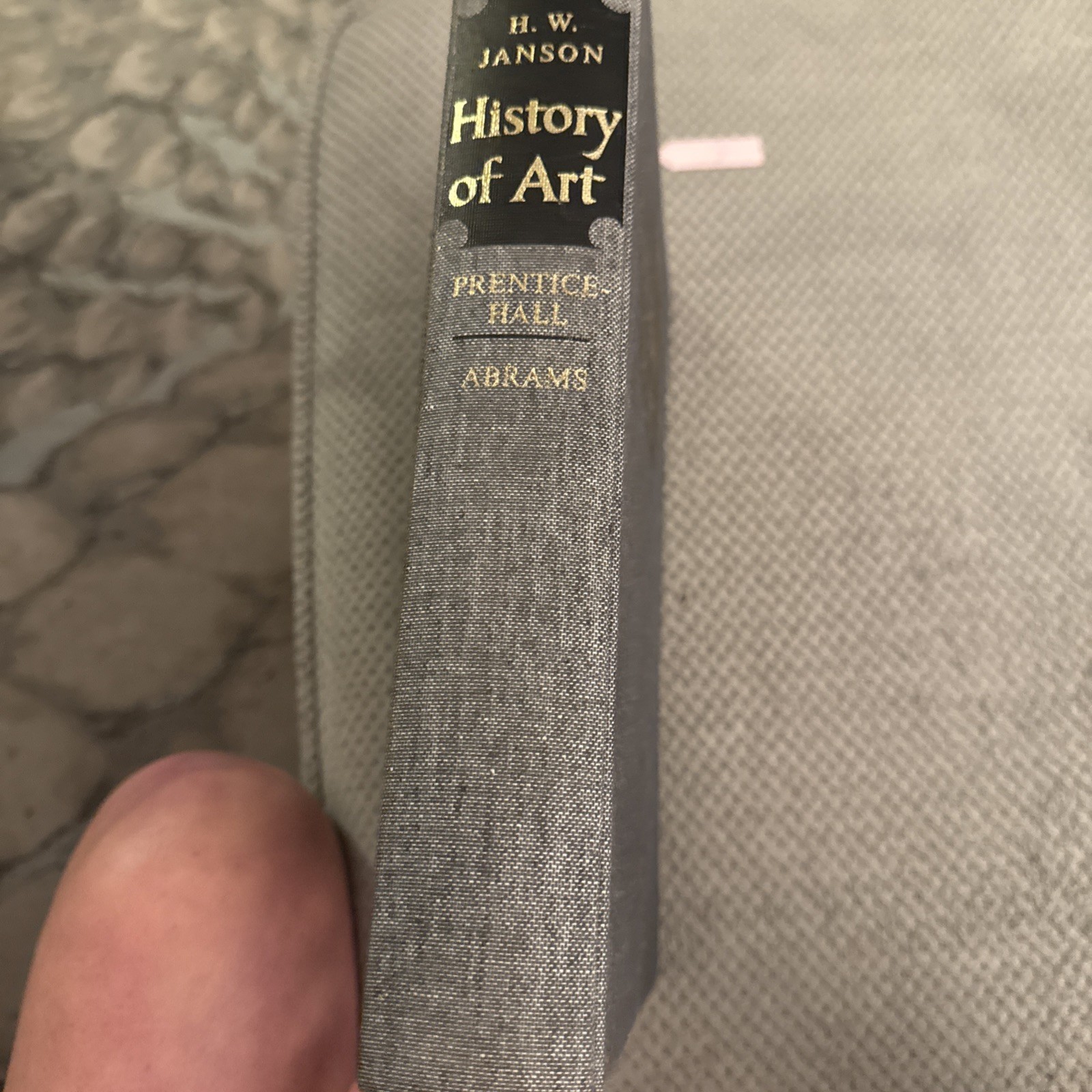 The History of Art Hardcover Book by H. W. Jansen-11th Printing-572 Pages-VG