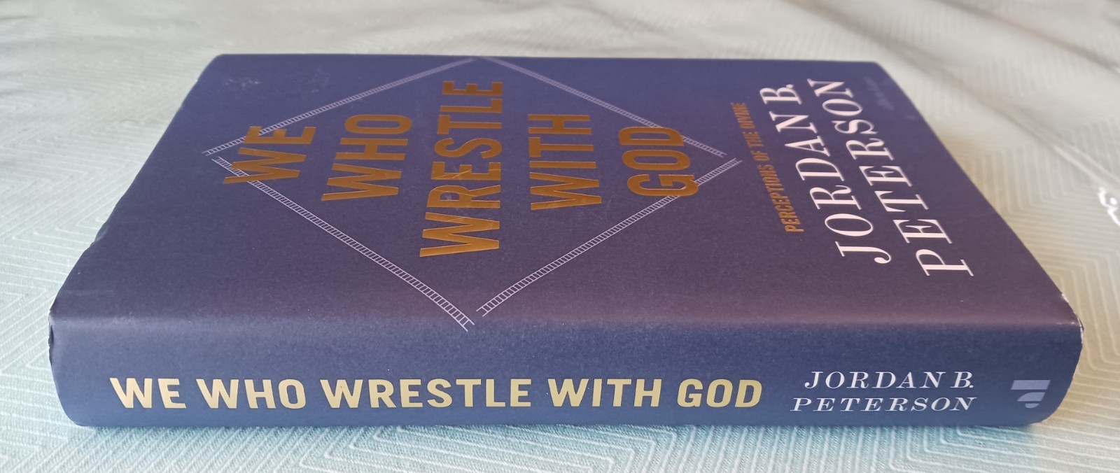 SIGNED Jordan B. Peterson Autographed Book – We Who Wrestle With God, UK Edtn HC