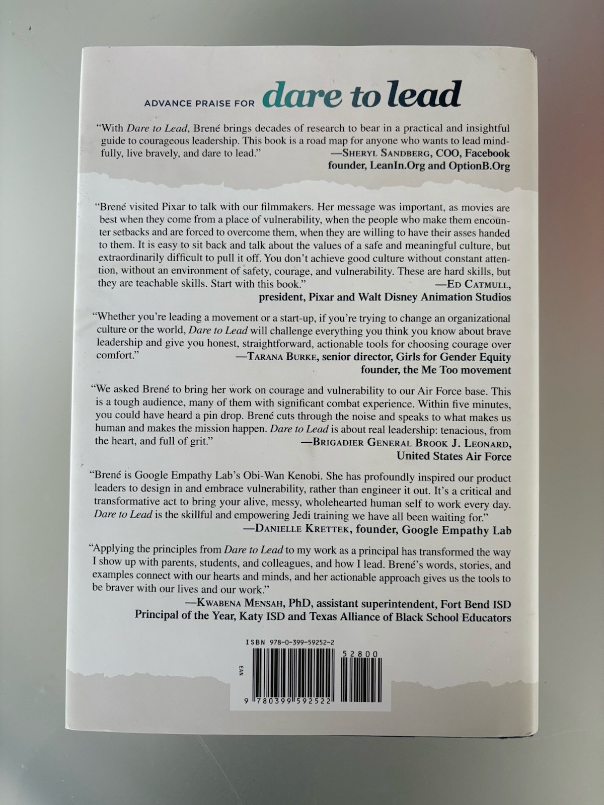 Brene Brown – Dare To Lead