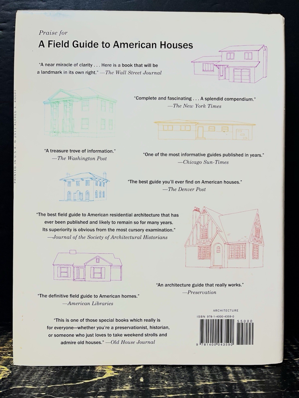 Field Guide to American Houses by McAlester 2013 Revised Hardback Like New Y1