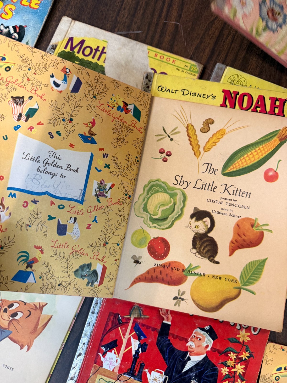 Lot of 14 Vintage Children’s Story Books, 1960’s, Random Mix Reading