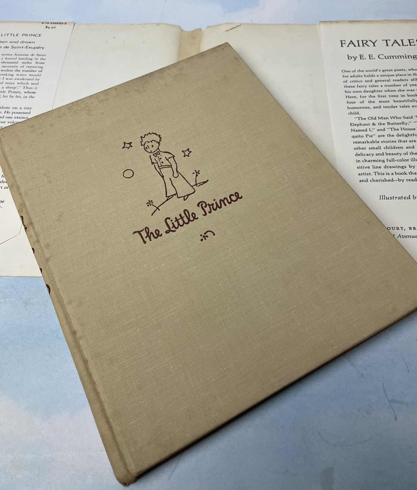 The Little Prince by Antoine De Saint-Exupéry Vintage Hardcover Dust Jacket