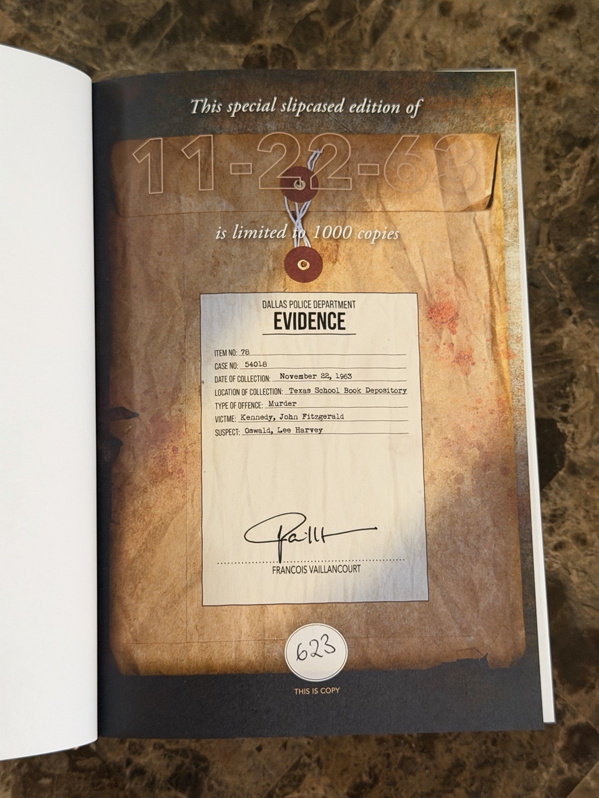 Stephen King 11-22-63 Needful Things Signed Numbered Hardcover PS Publishing